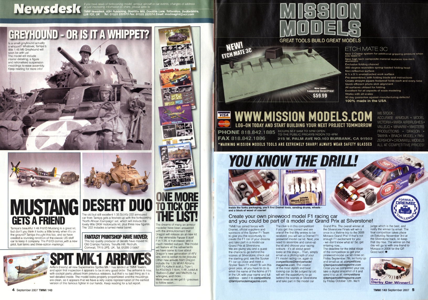 Tamiya Model Magazine 143 (2007-09)